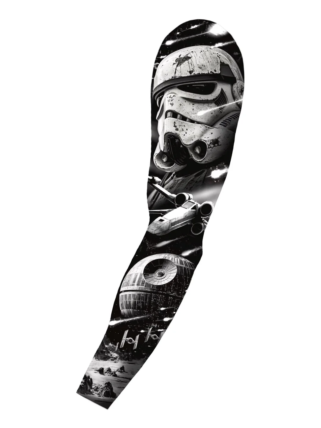 Stormtroopers, TIE fighters and the Death Star, an original design by Victor Armero